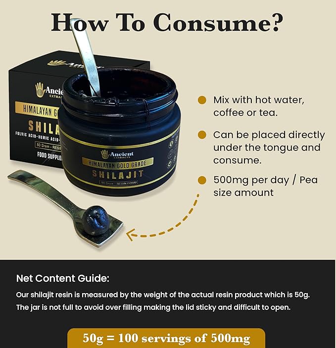 Shilajit Resin Himalayan 50g